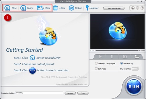 Screenshot for WinX DVD Ripper Ultra 7.3.5